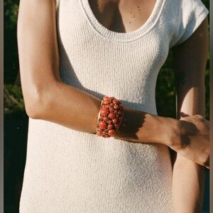 NWT- Zara- resin stone cuff bracelet